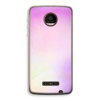 Flow mist pastel: Motorola Moto Z Force Transparant Hoesje