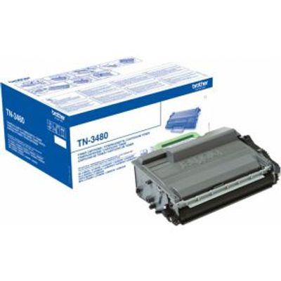 Brother TN-3480P tonercartridge Origineel Zwart 1 stuk(s)