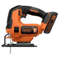 Black & Decker neu BDCJS18-QW Accu-decoupeerzaag Incl. accu, Incl. lader 18 V 2.0 Ah Aantal meegeleverde accus: 1