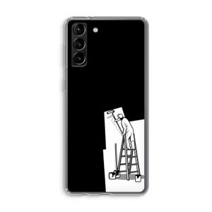Musketon Painter: Samsung Galaxy S21 Plus Transparant Hoesje