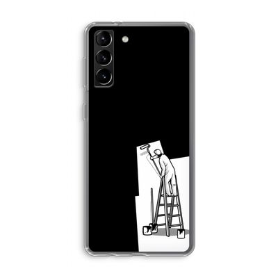 Musketon Painter: Samsung Galaxy S21 Plus Transparant Hoesje