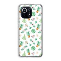 Ananas bladeren: Xiaomi Mi 11 Transparant Hoesje