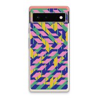 Skew Blush 1: Google Pixel 6 Transparant Hoesje