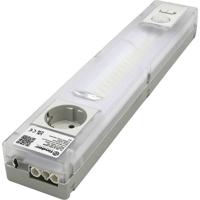 Finder LED-Leuchte für den Schaltschrank mit Schuko-Steckdose Schakelkastlamp Transparant, Wit 6 W 1000 lm 120 ° 230 V/AC (l x b x h) 360 x 64 x 43 mm 1 stuk(s)