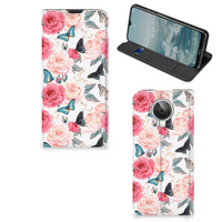 Nokia G10 | G20 Smart Cover Butterfly Roses