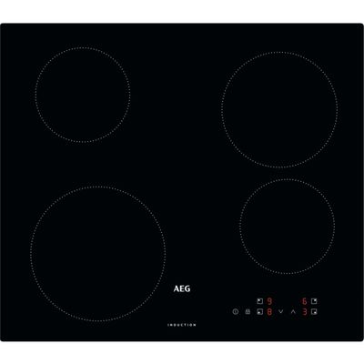 AEGIBS64200CB Inductie kookplaat Zwart
