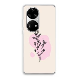 Roses are red: Huawei P50 Pro Transparant Hoesje