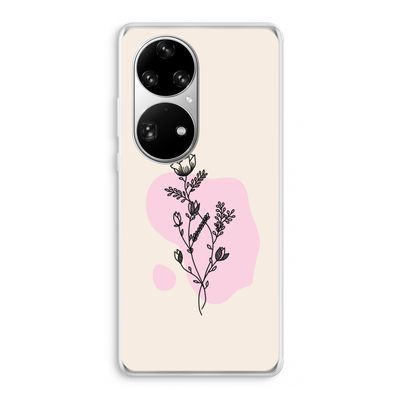 Roses are red: Huawei P50 Pro Transparant Hoesje