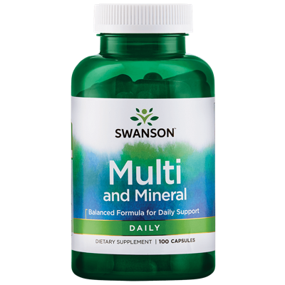Daily Multi-vitamine & Mineral | Swanson | 100ct
