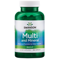 Daily Multi-vitamine & Mineral | Swanson | 100ct