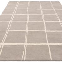Easy Living - Vloerkleed Albany Grid Silver Rug -
