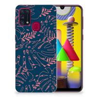 Samsung Galaxy M31 | TPU Case | Palm Leaves