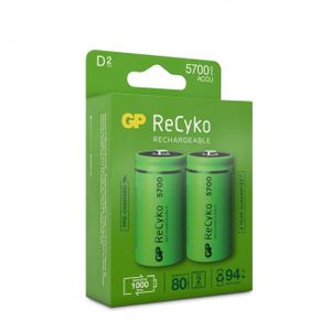 GP Batteries GPRCK570D868C2 Oplaadbare D batterij (mono) NiMH 5700 mAh 1.2 V 2 stuk(s)