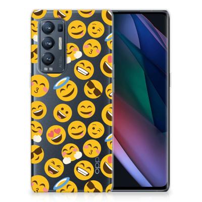 OPPO Find X3 Neo | TPU bumper | Emoji