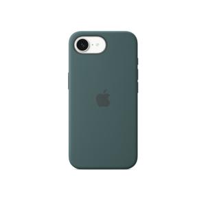 Apple iPhone 16e Silicone Case Telefoonhoesje Groen