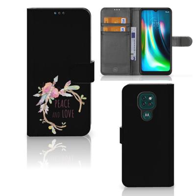 Motorola Moto G9 Play | E7 Plus Leuk Hoesje Boho Text Motorola Moto G9 Play | E7 Plus Leuk Hoesje Boho Text