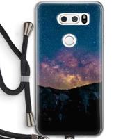 Travel to space: LG V30 Transparant Hoesje met koord