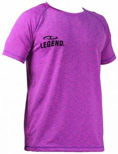 Legend Sports DryFit sportshirt melange paars maat XXL