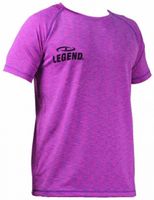 Legend Sports DryFit sportshirt melange paars maat XXL - thumbnail