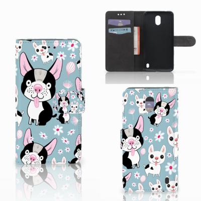 Nokia 2 | Telefoonhoesje | Met pasjeshouder | Hondjes