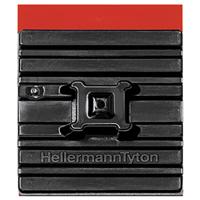 HellermannTyton FMB4APT-A-PA66HS-BK (10) Bevestigingssokkel Zelfklevend 151-03669 Flexibele sokkel Zwart 10 stuk(s)