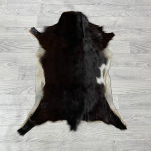 Geitenhuid bruin beige wit 85x70cm