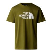 The North Face Easy S/S T-shirt Heren Forest Olive/TNF White L