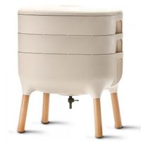 Wormenbak composter - beige - thumbnail