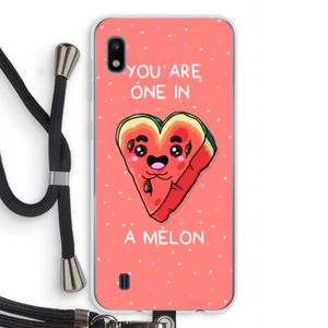 One In A Melon: Samsung Galaxy A10 Transparant Hoesje met koord
