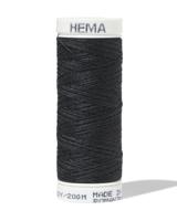 HEMA Garen 200m zwart (zwart)