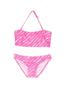 Karl Lagerfeld Kids bikini à dos-nu - Rose