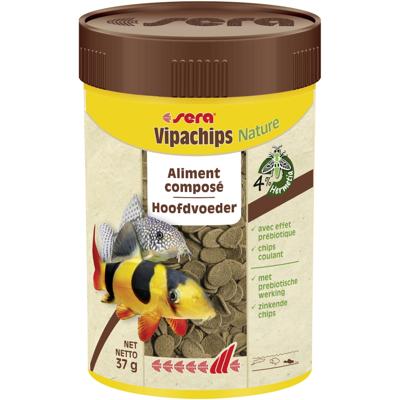 Sera Vipachips Nature 100ml (37g) - Gezonde Voeding Bodembewoners Zonder Toevoegingen