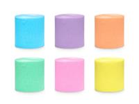 Crepe Papier Pastel Regenboog (6st)