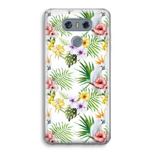 Gele kuif: LG G6 Transparant Hoesje