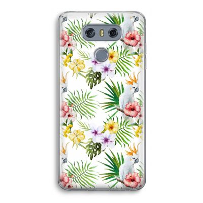 Gele kuif: LG G6 Transparant Hoesje