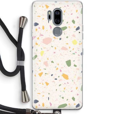 Terrazzo N°21: LG G7 Thinq Transparant Hoesje met koord