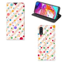 Samsung Galaxy A70 | Hoesje met Magneet | Dots