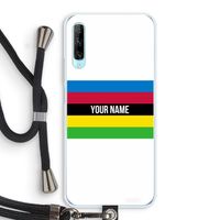 WK Wielrennen: Huawei P Smart Pro Transparant Hoesje met koord
