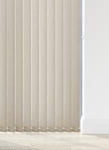 Verticale lamellen - Splash schelp wit