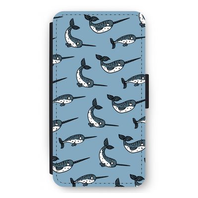 Narwhal: iPhone 12 mini Flip Hoesje