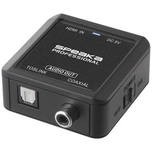 SpeaKa Professional Audio Converter [HDMI - Coaxiaal, Toslink]
