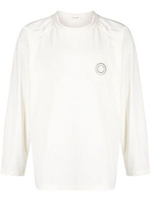 Craig Green t-shirt en coton à manches longues - Blanc
