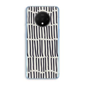 Moroccan stripes: OnePlus 7T Transparant Hoesje