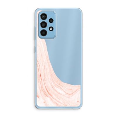 Peach bath: Samsung Galaxy A52 Transparant Hoesje