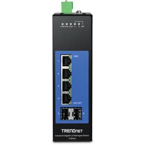 Trendnet TI-G642i Managed L2 Gigabit Ethernet (10/100/1000) Zwart