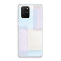 Square pastel: Samsung Galaxy S10 Lite Transparant Hoesje