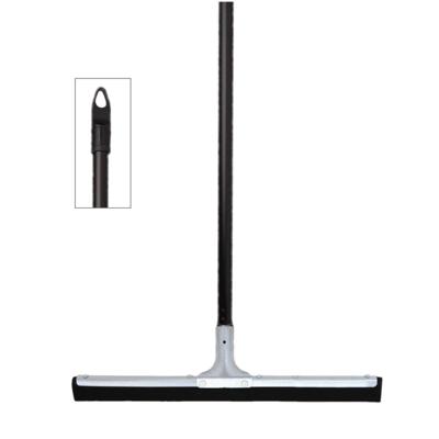 Vloertrekker / watertrekker - metaal en rubber - B44 cm - steel kunststof zwart