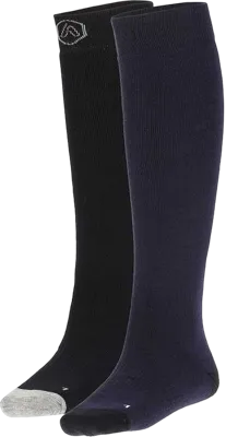 Apollo Ski Socks Plain 2-Pack Skisokken
