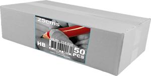 50 Timmermanspotloden HB 25x1cm ToolPack 318.010