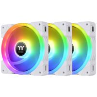 Thermaltake CL-F161-PL12SW-A PC-ventilator Wit, Transparant, RGB (b x h x d) 120 x 120 x 25 mm Incl. RGB-verlichtingsbesturing Thermaltake CL-F161-PL12SW-A PC-ventilator Wit, Transparant, RGB (b x h x d) 120 x 120 x 25 mm Incl. RGB-verlichtingsbesturing